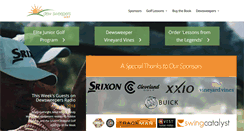 Desktop Screenshot of dewsweepersgolf.com